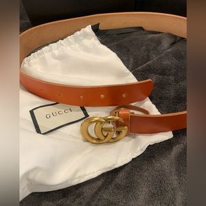NEW Designer inspired belt with box and dust bag